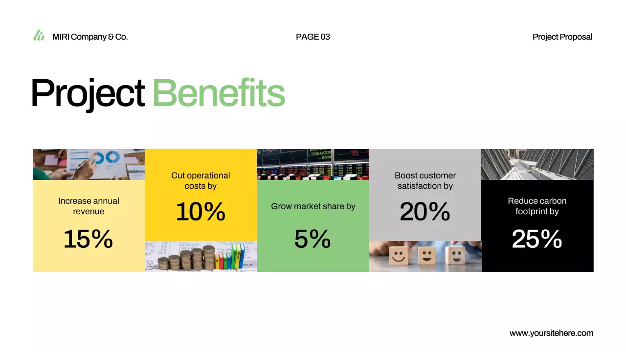 Green Minimal Project Presentation