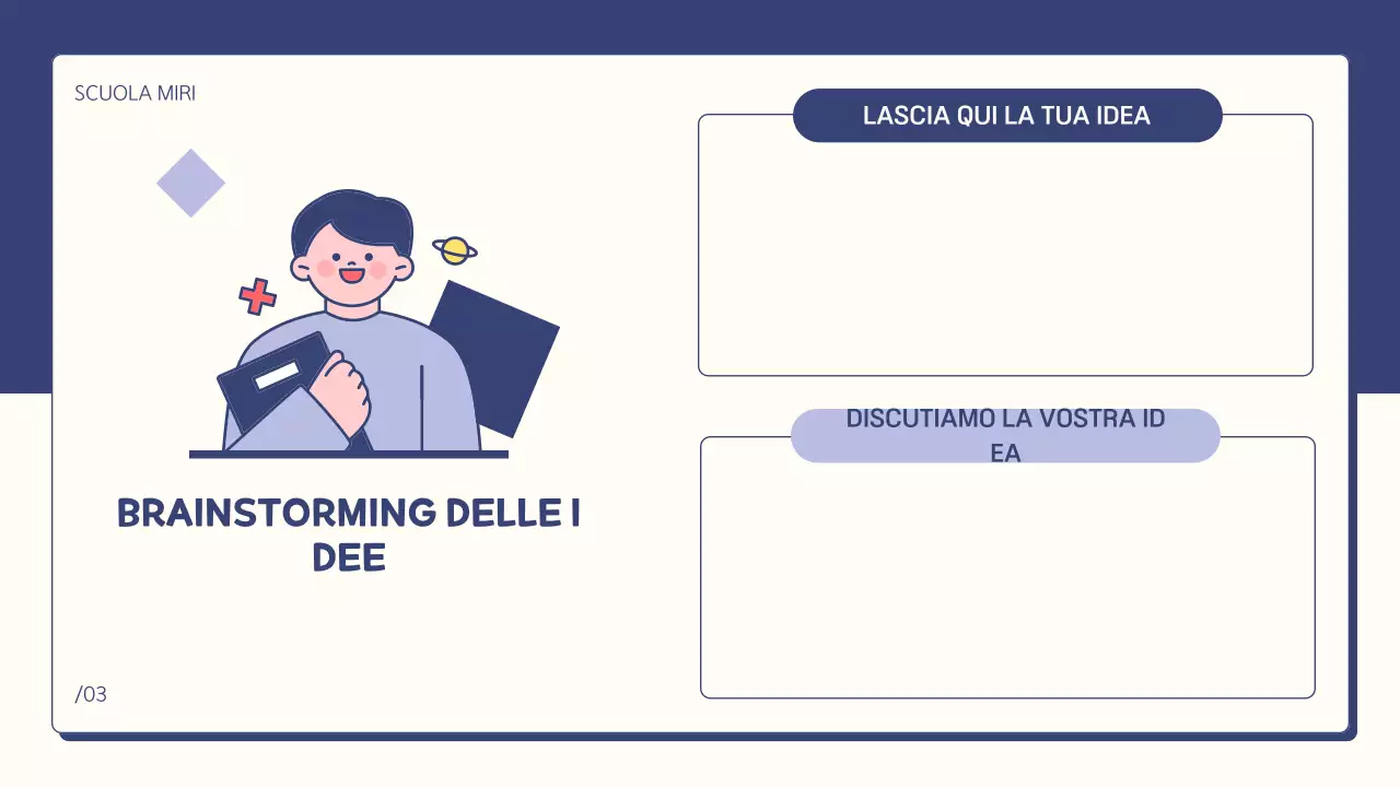 presentazione del cartone animato della marina