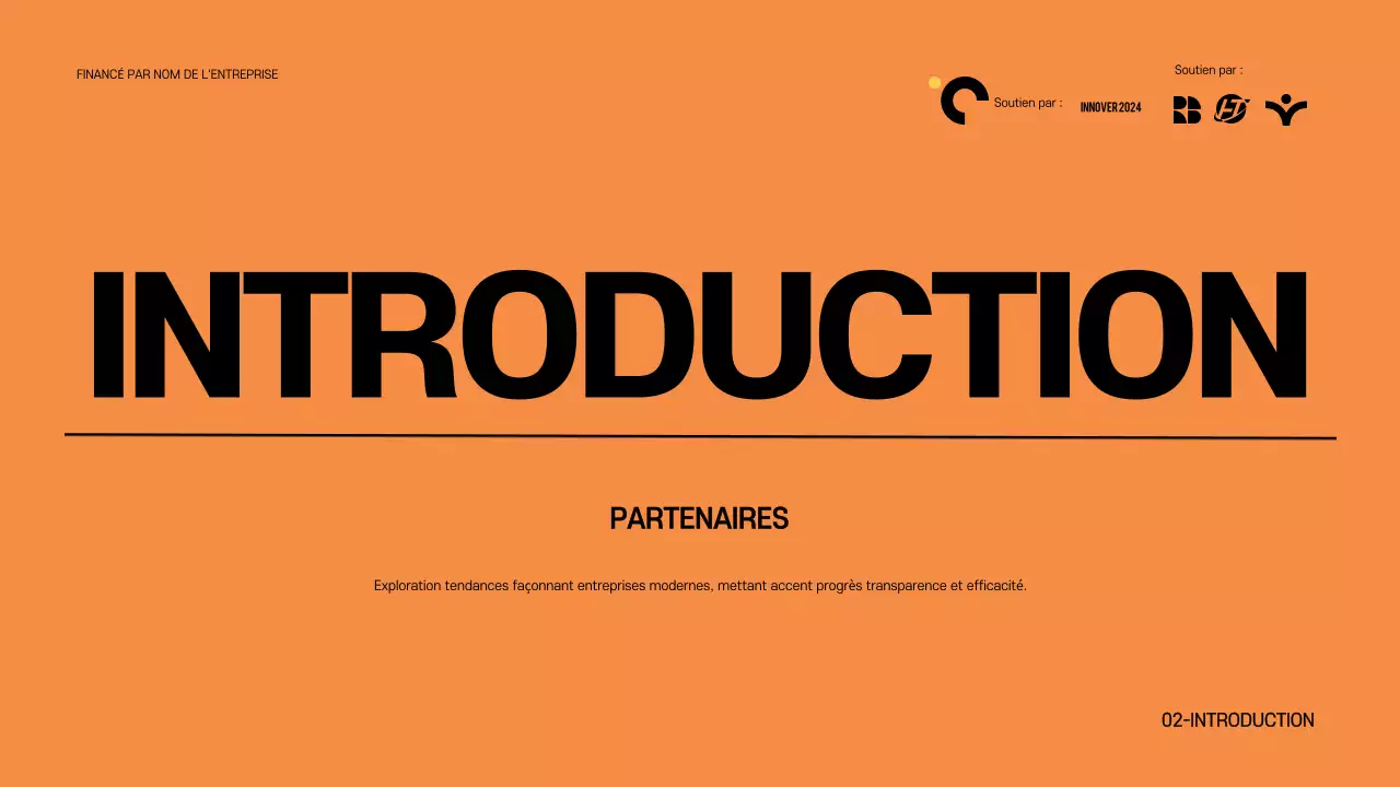 Annonce de la conférence Orange Modern