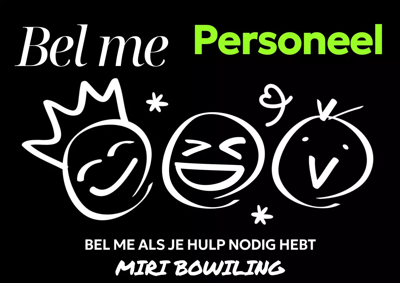 Promoot personeelsaankondigingen met kitscherige illustraties