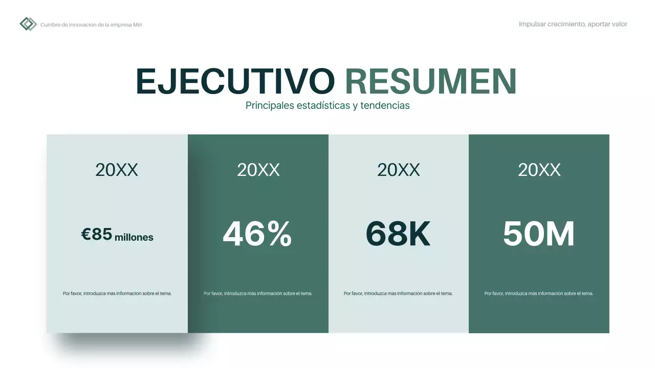 informe anual green minimal plan de empresa