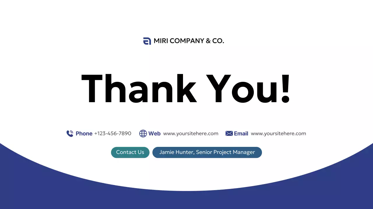 Apresentação do documento do projeto profissional azul