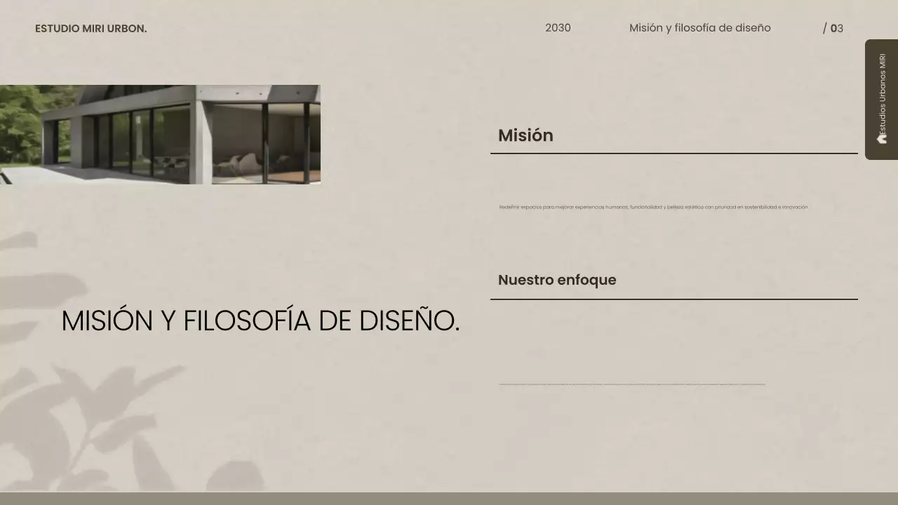 cartera gris de arquitectura moderna