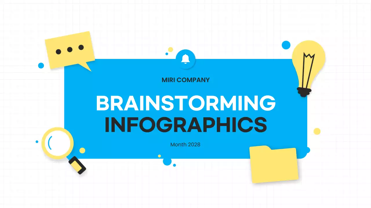 Blue Modern Brainstorming Guide Presentation