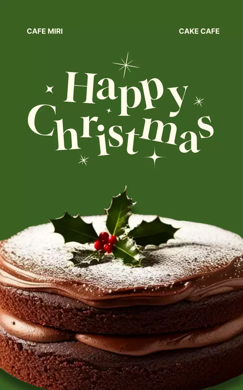 Red Vintage Christmas Stickers