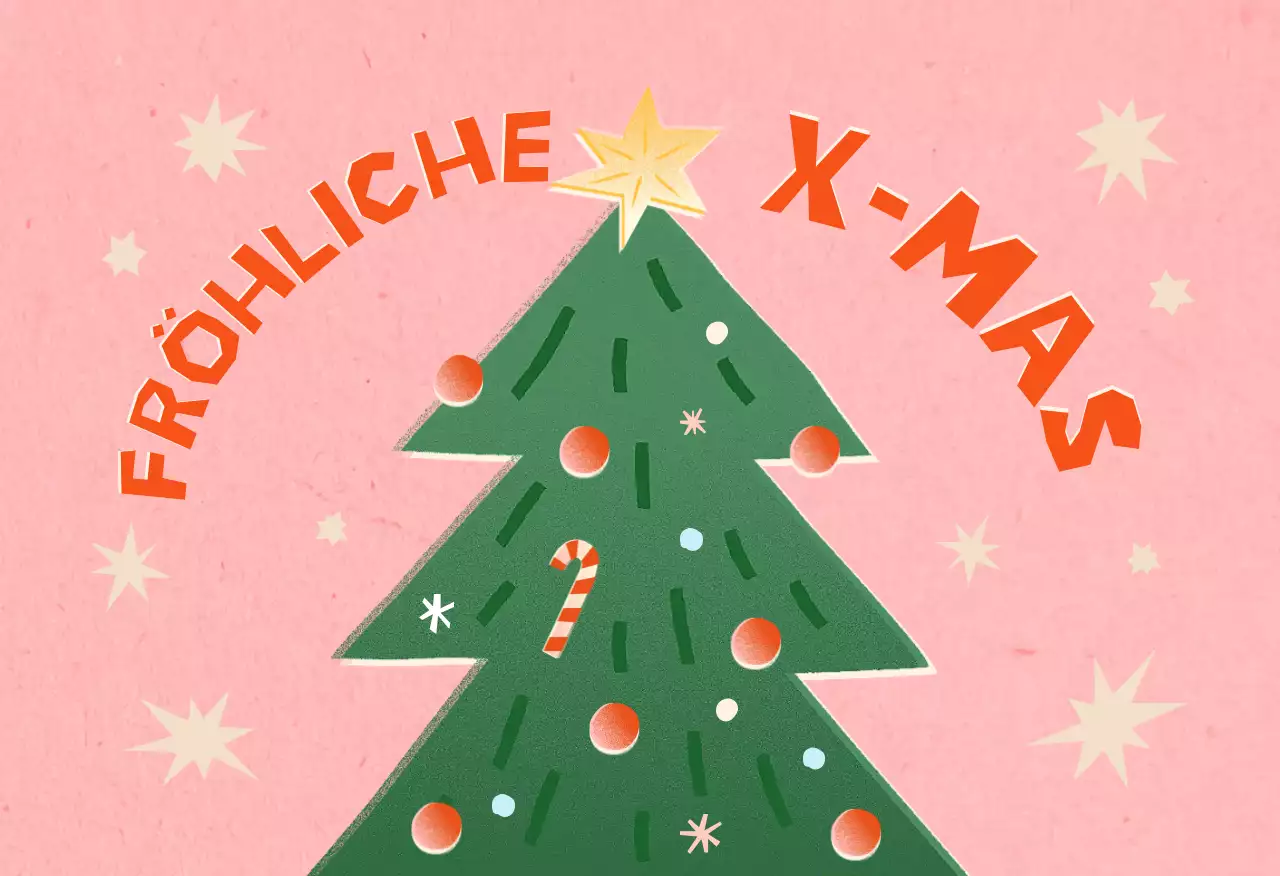 Vintage-Weihnachtskarten