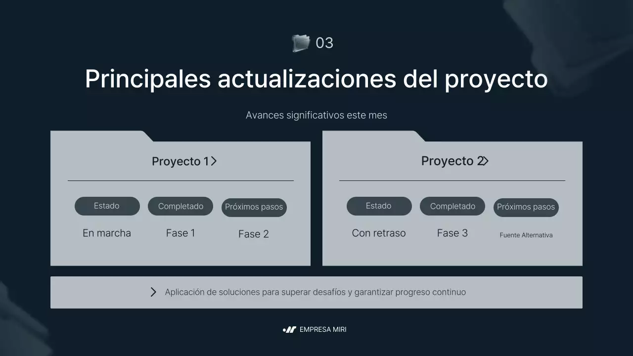 informe grey modern business