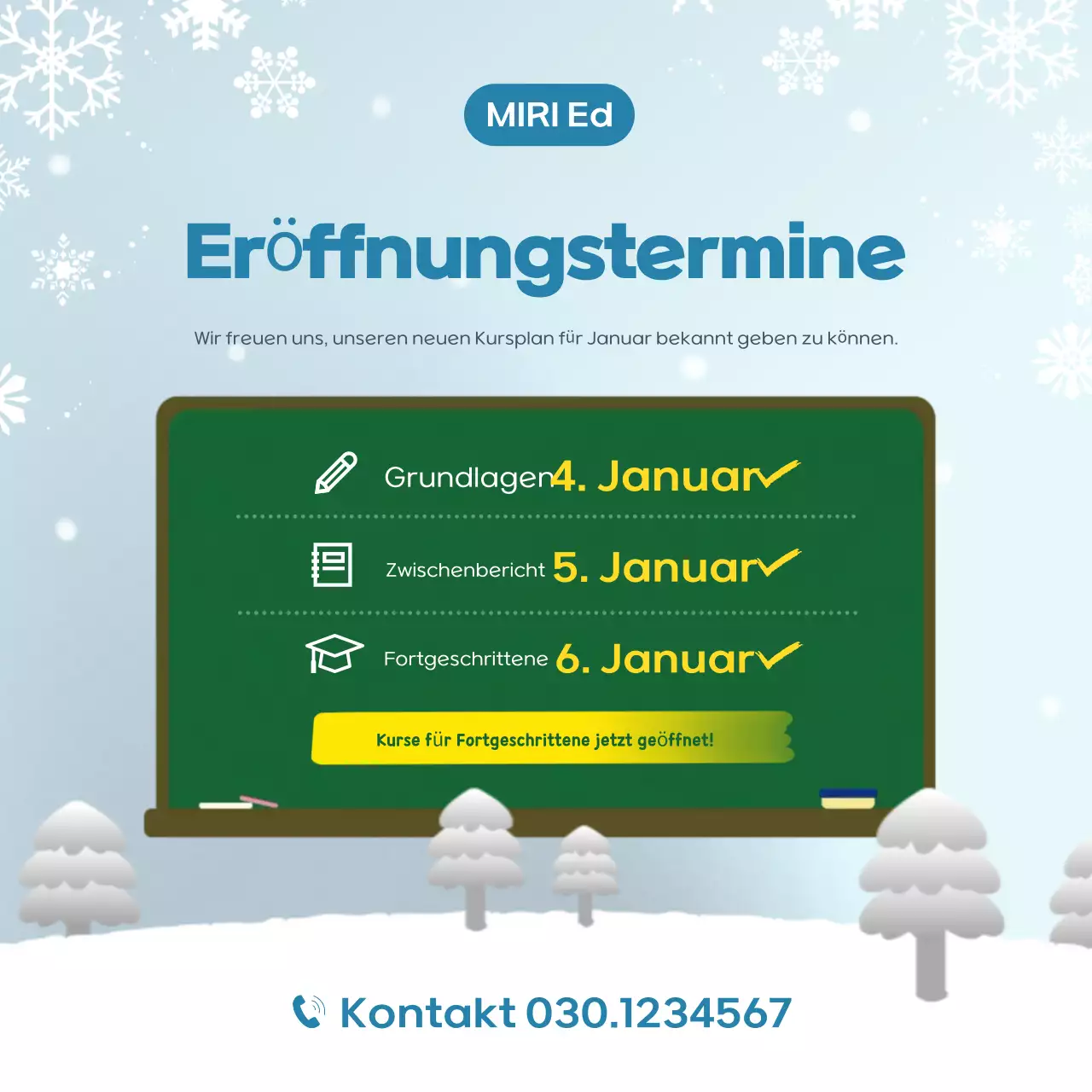 Hellblau Gepflegt Trainee-Einstellung