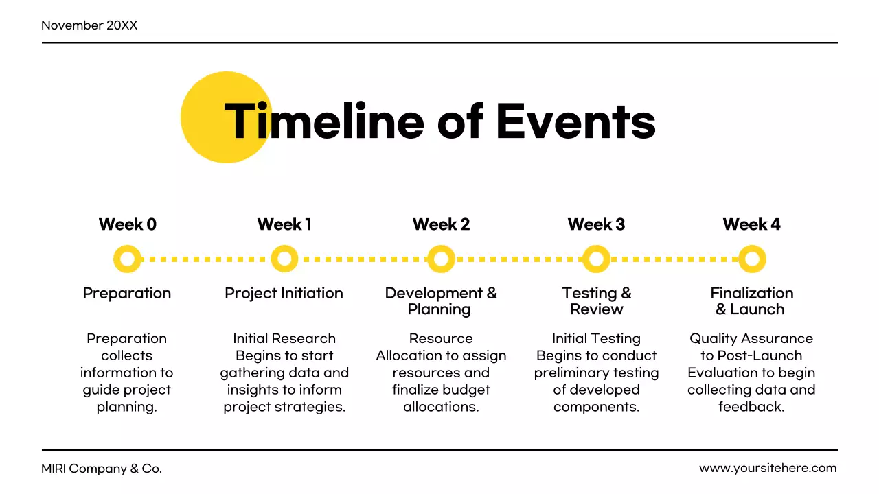 White Professional Project Document Presentation