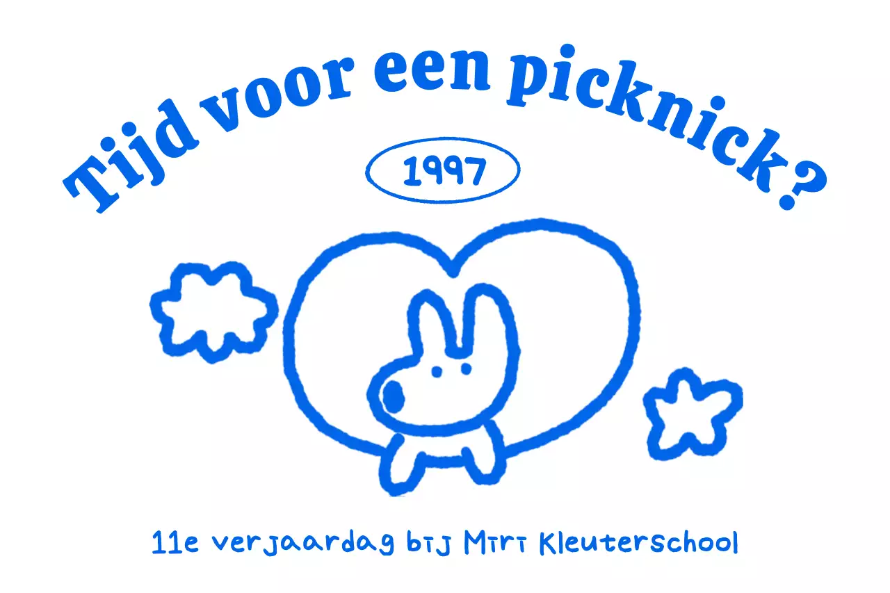 De kleuterschool vieren