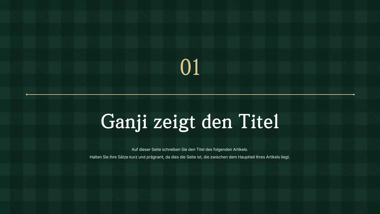 Khaki Einfache Präsentation Erklärt