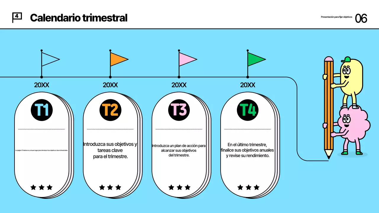 Abstract Kitch Material de formación sobre fijación de objetivos