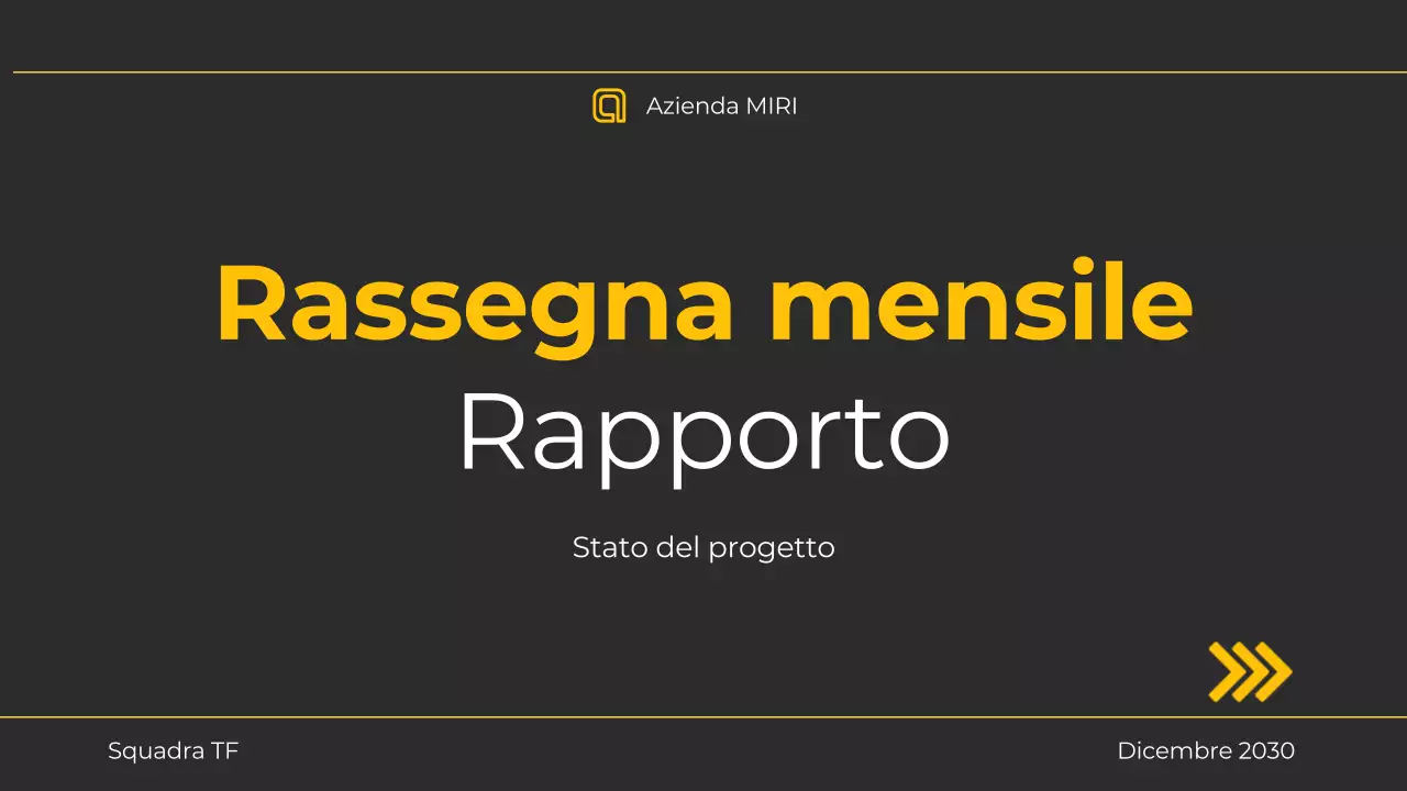 Rapporto sull'imprenditoria moderna nera