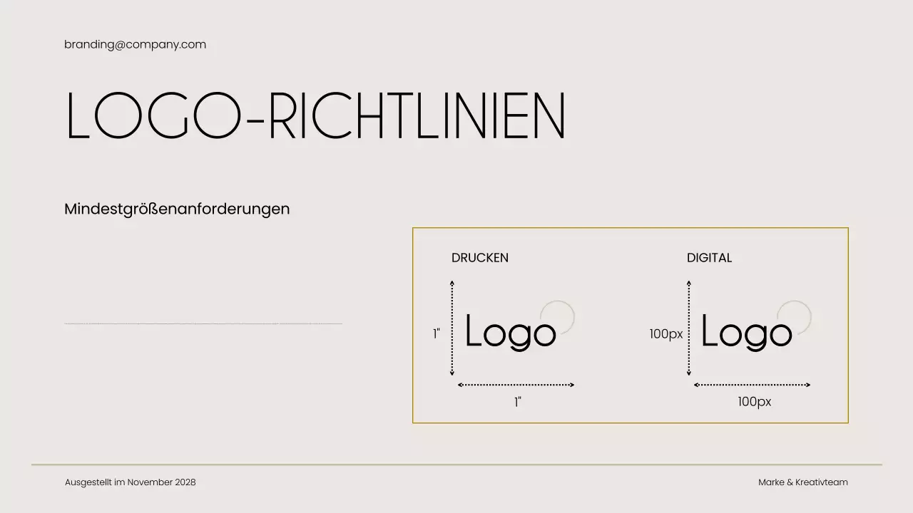 beige modern brand guide