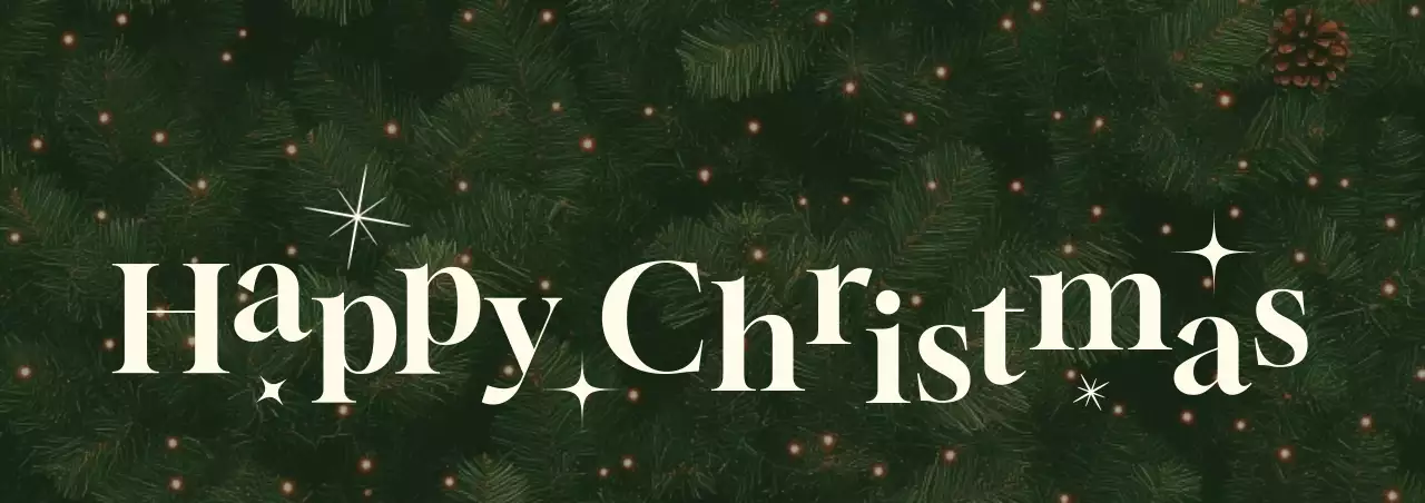 Abstrakt Klassisch Weihnachten Verpackung Header Tack