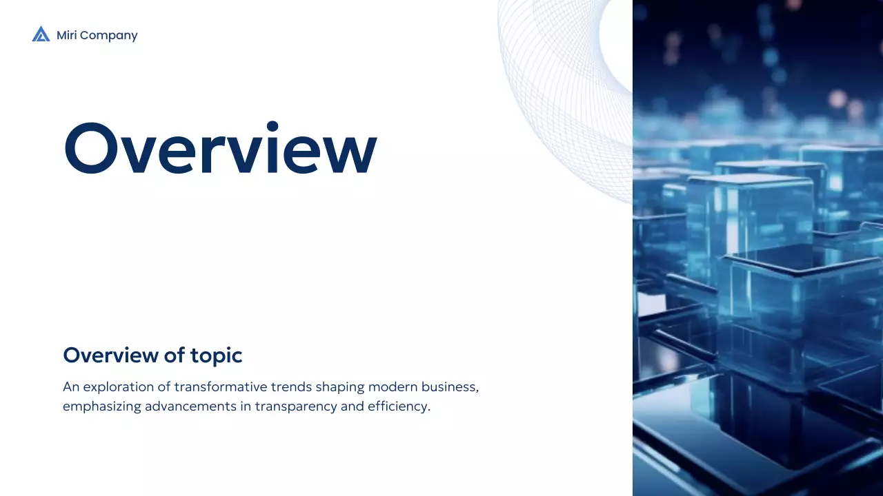 Blue Modern Engineering Presentation