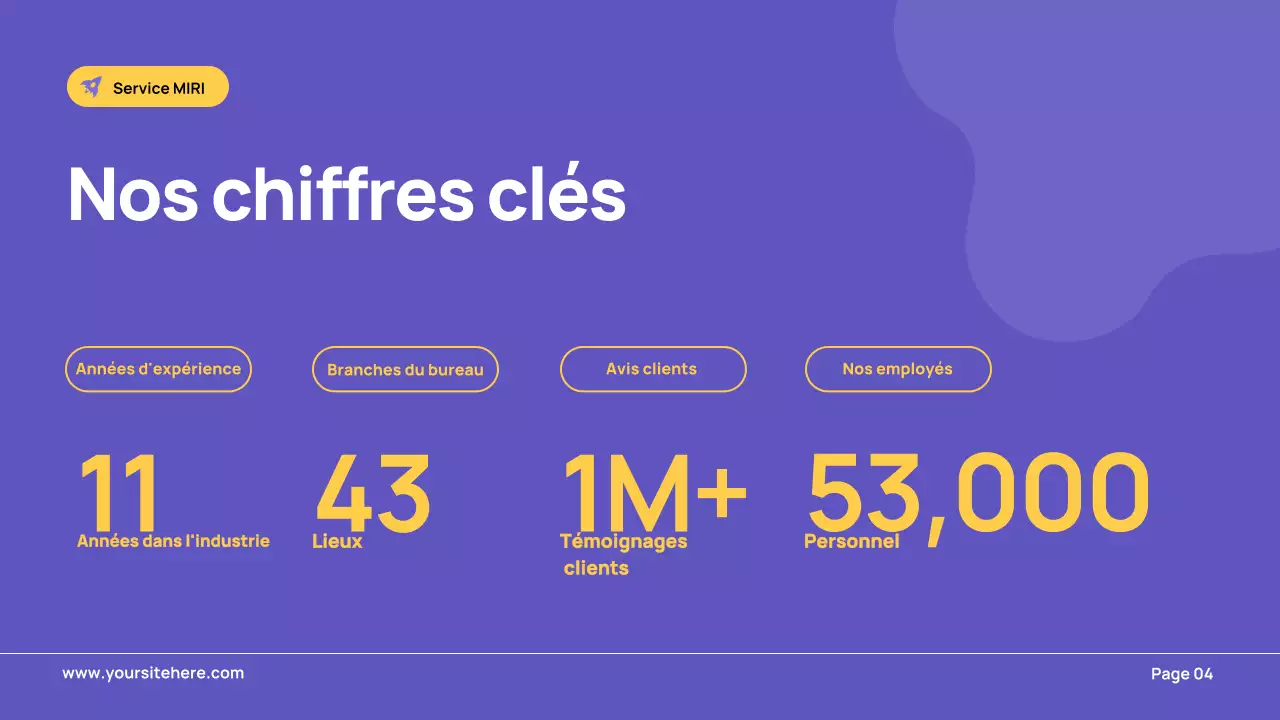 publicité pour les transports modernes en violet