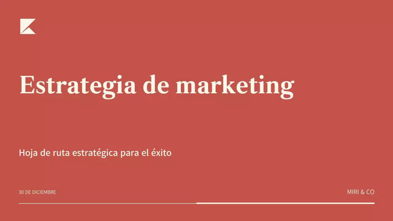 Plan de negocio Red Modern