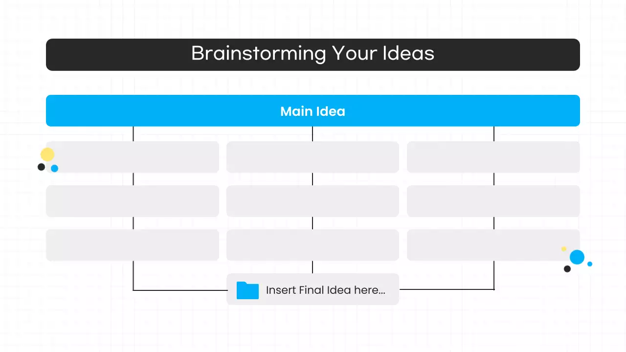 Blue Modern Brainstorming Guide Presentation
