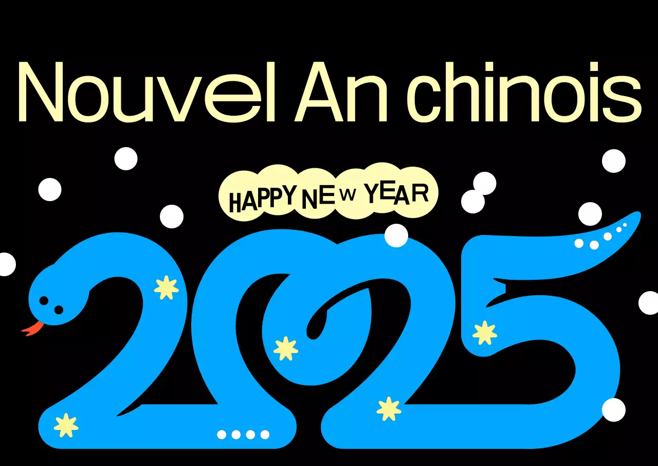 Tendance noire Fêtes de fin d'année