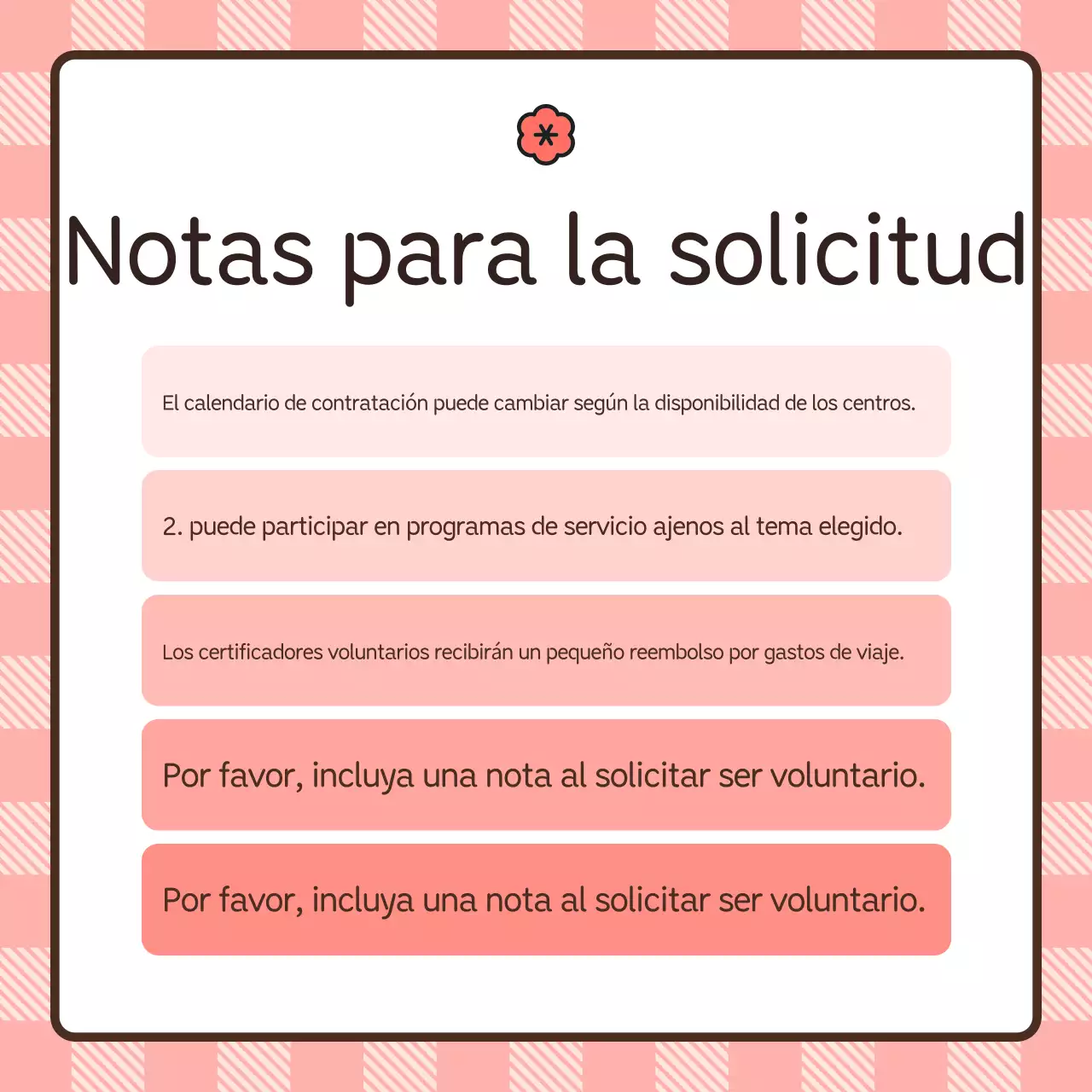 Contratación de voluntarios de Pink Cuddly