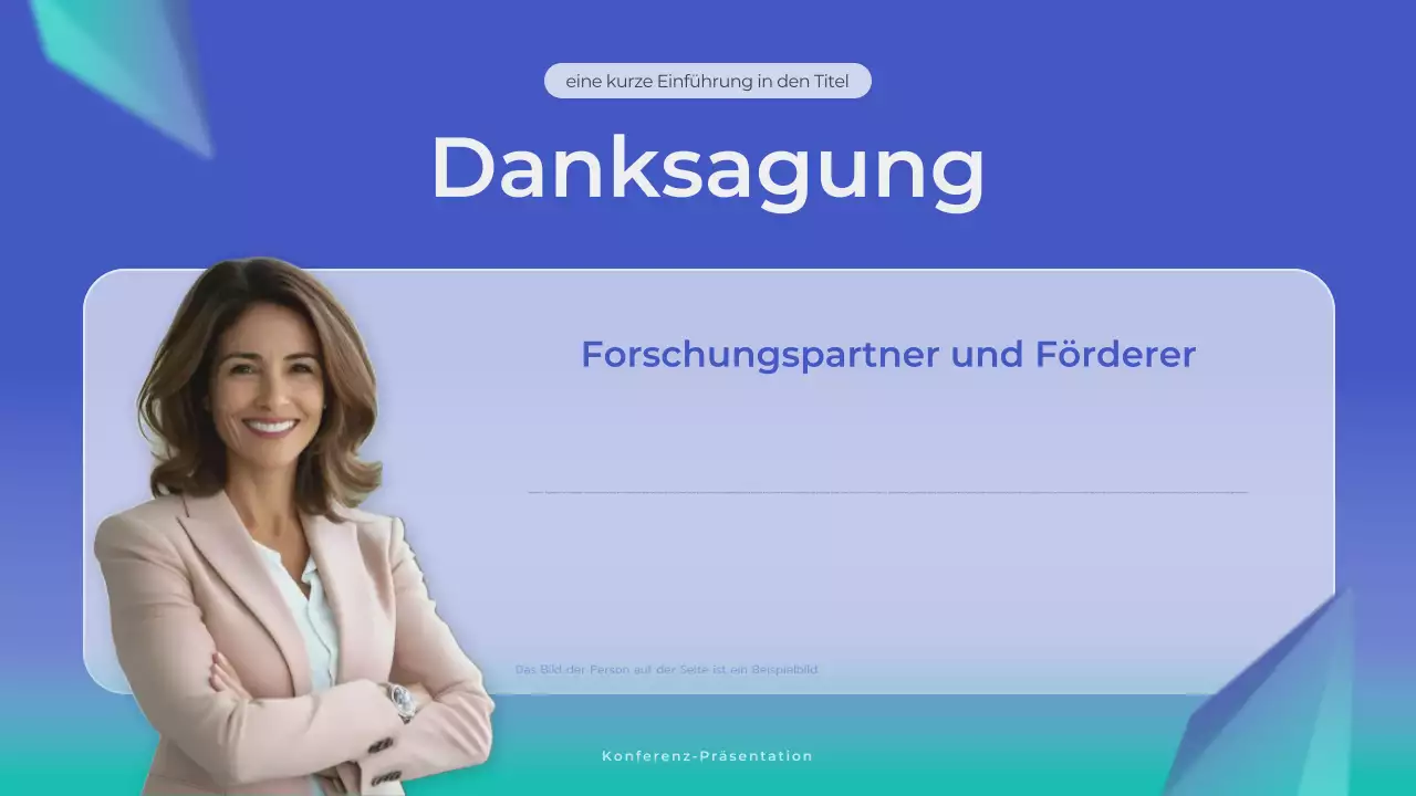 blaue moderne Geschäftsanzeige