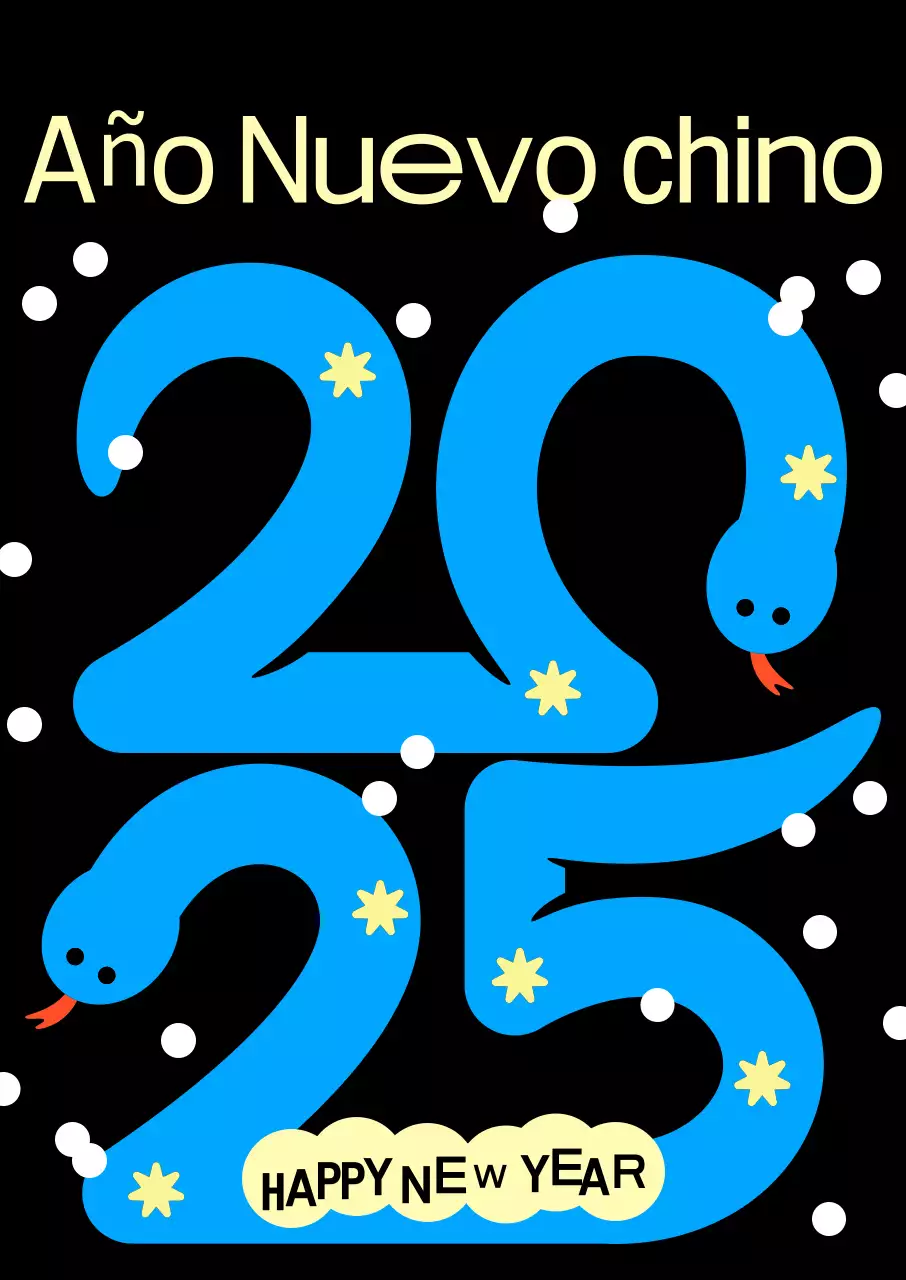 Celebra el Año Nuevo de tendencia azul