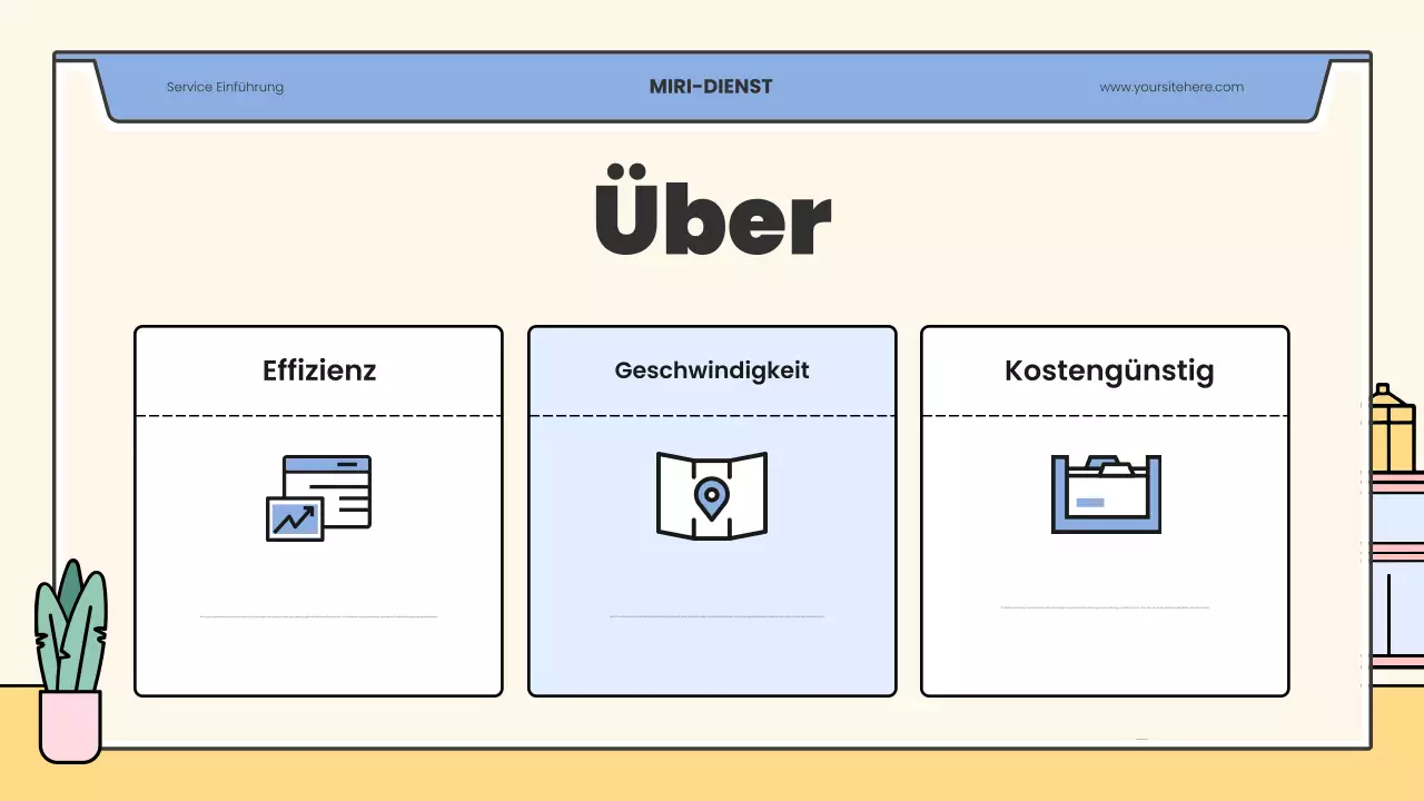 beige moderne Umzugsanzeige