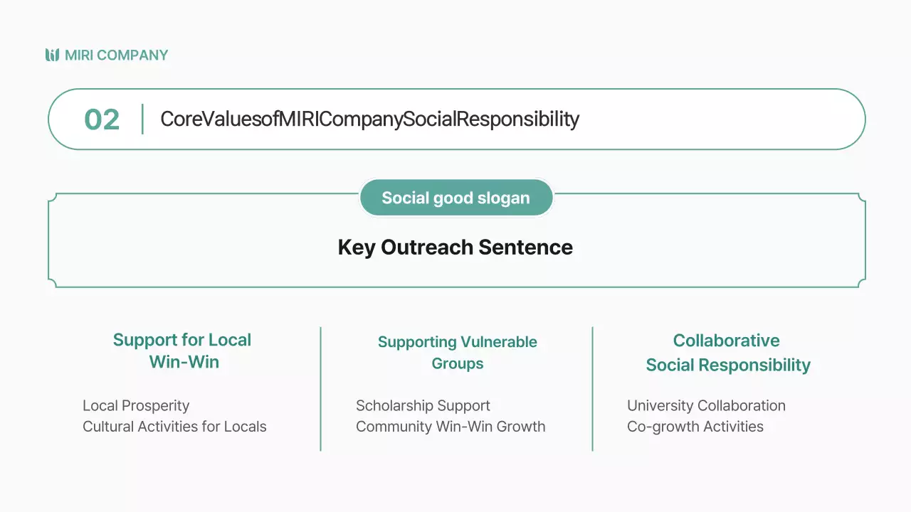 Apresentação de negócios modernos e verdes