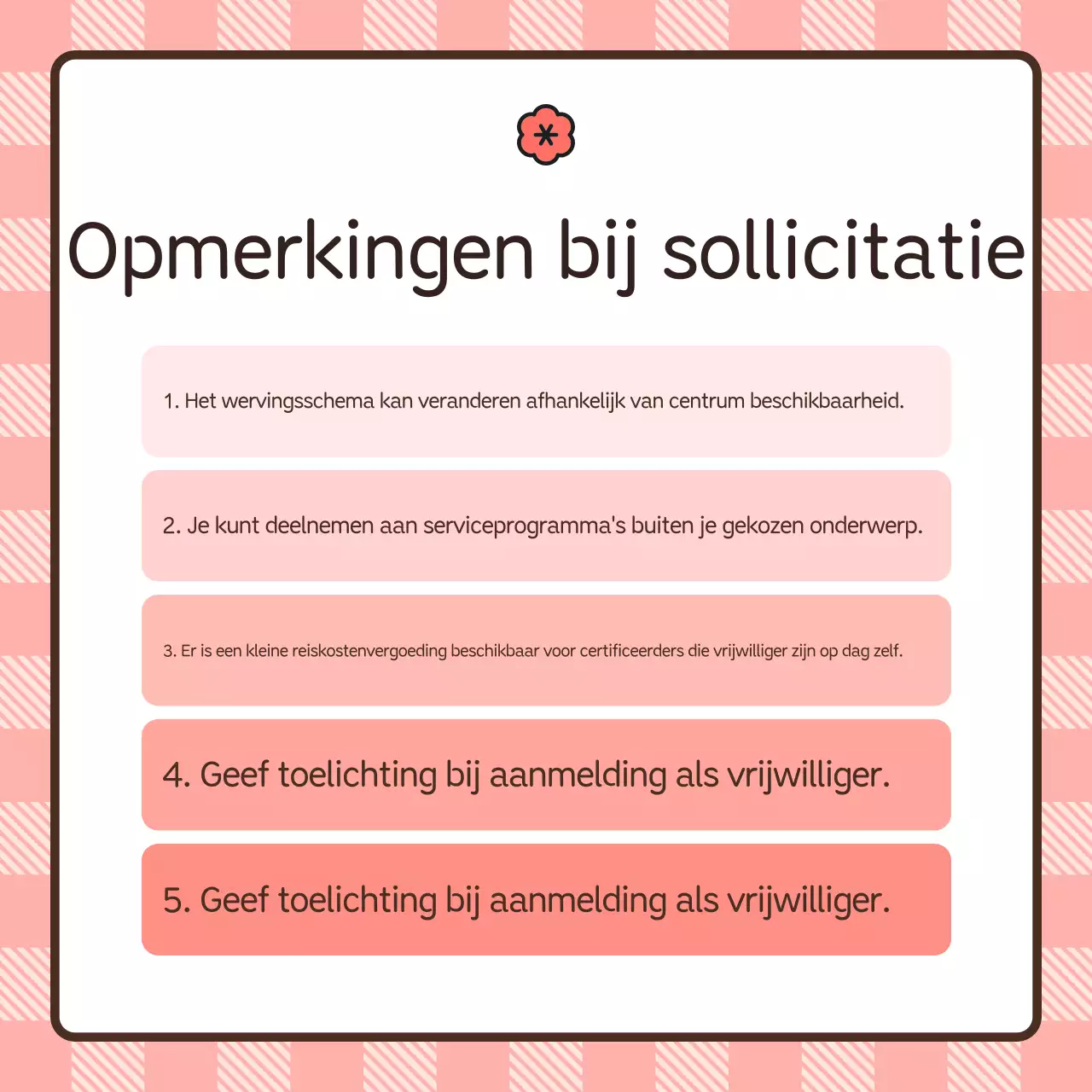 Roze Knuffel Vrijwilligerswerving