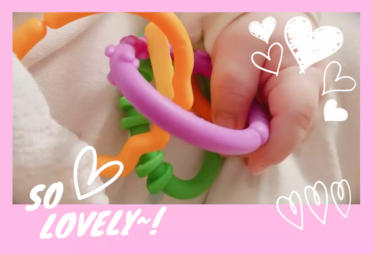 흰색 아기자기한 가족 포토프레임