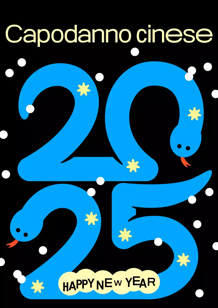 Festeggiate il nuovo anno di tendenza blu