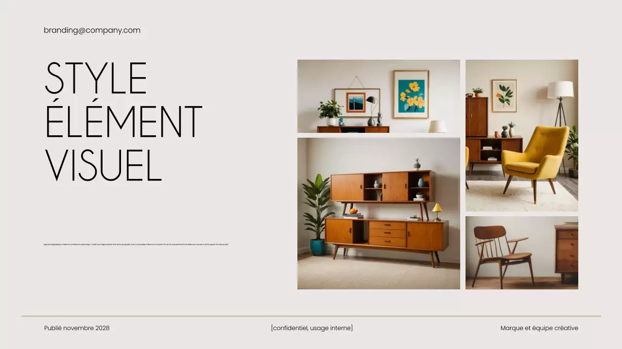 guide de la marque beige modern