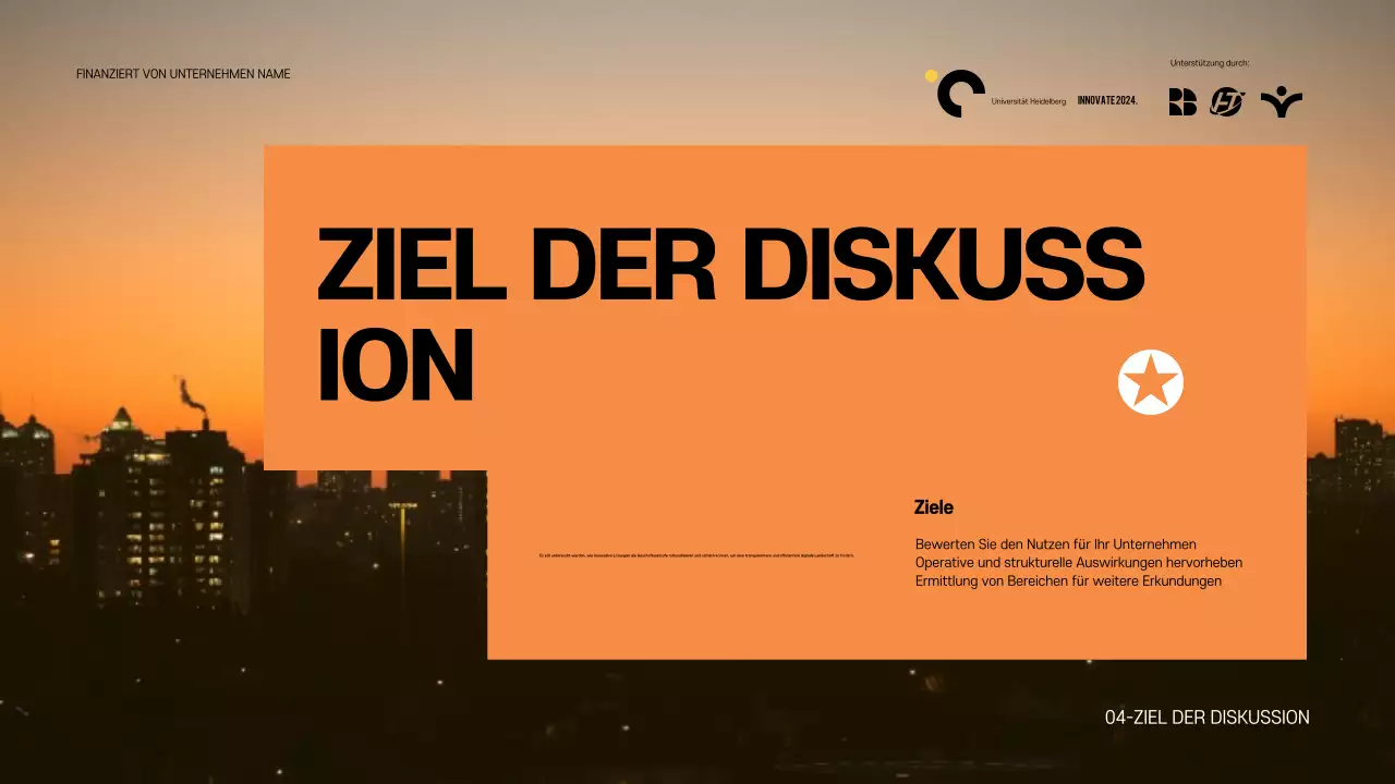 Ankündigung der Orange Modern Konferenz