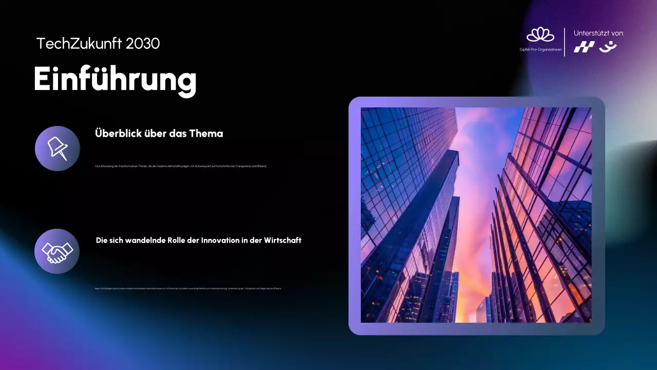 Ankündigung der Blue Modern Konferenz