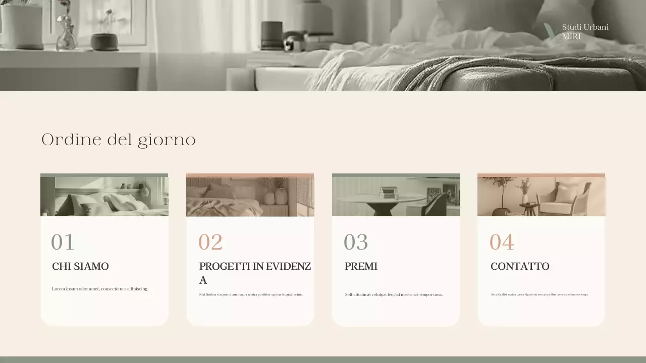 portfolio di interni moderni sage