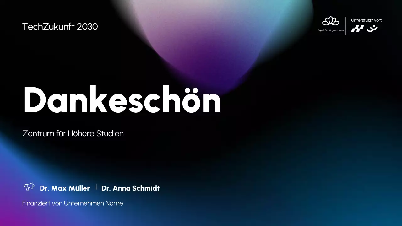 Ankündigung der Blue Modern Konferenz