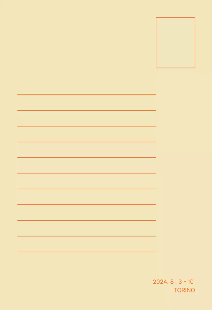 Set di cartoline di viaggio sulla natura astratta