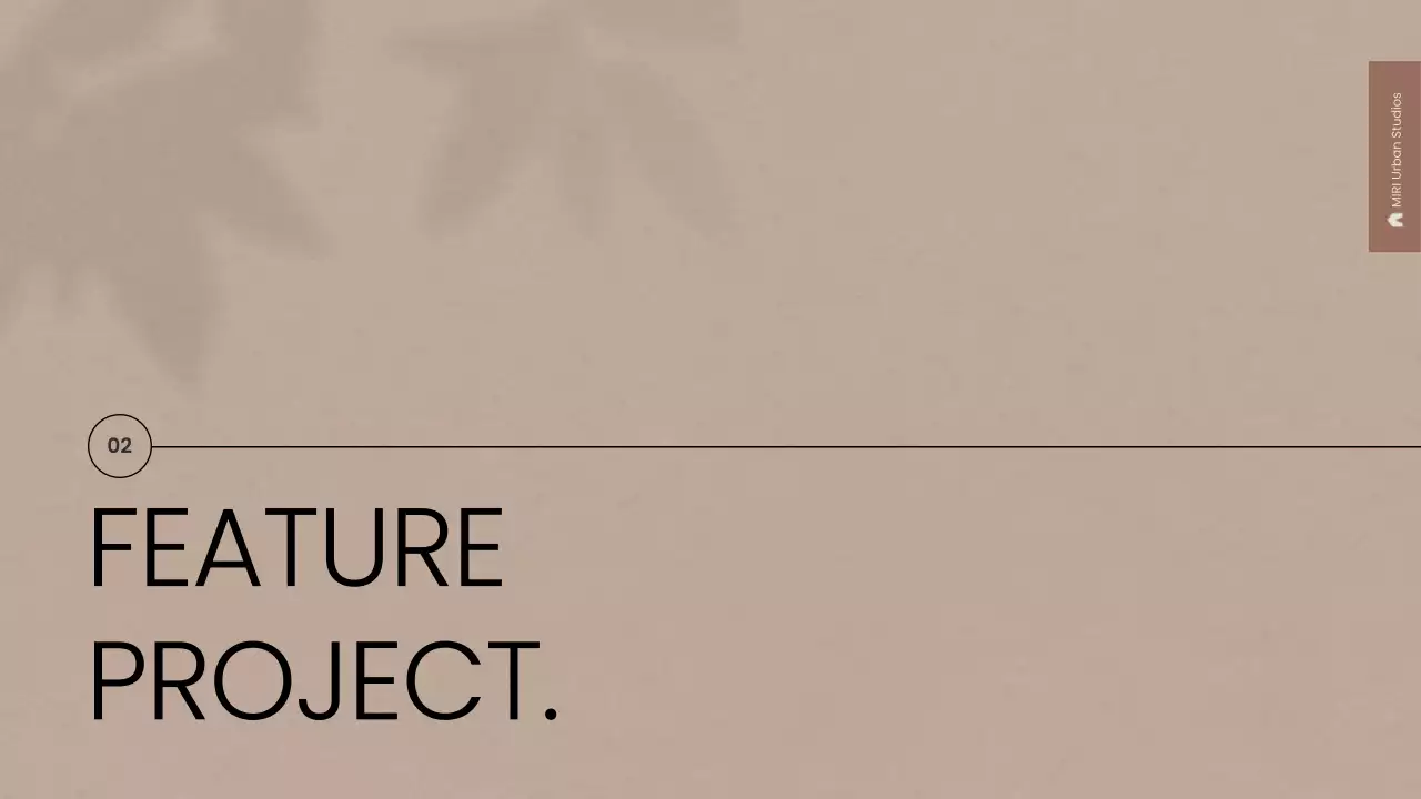 Beige Modern Architecture Portfolio Presentation