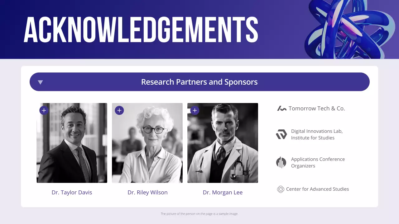 블루 모던 비즈니스 컨퍼런스 프레젠테이션