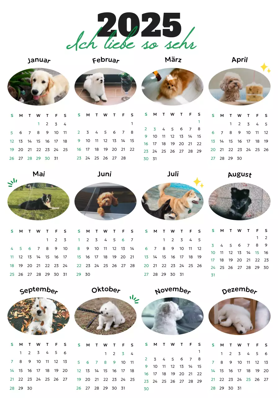 Celebrating the Green Adorable Kalender
