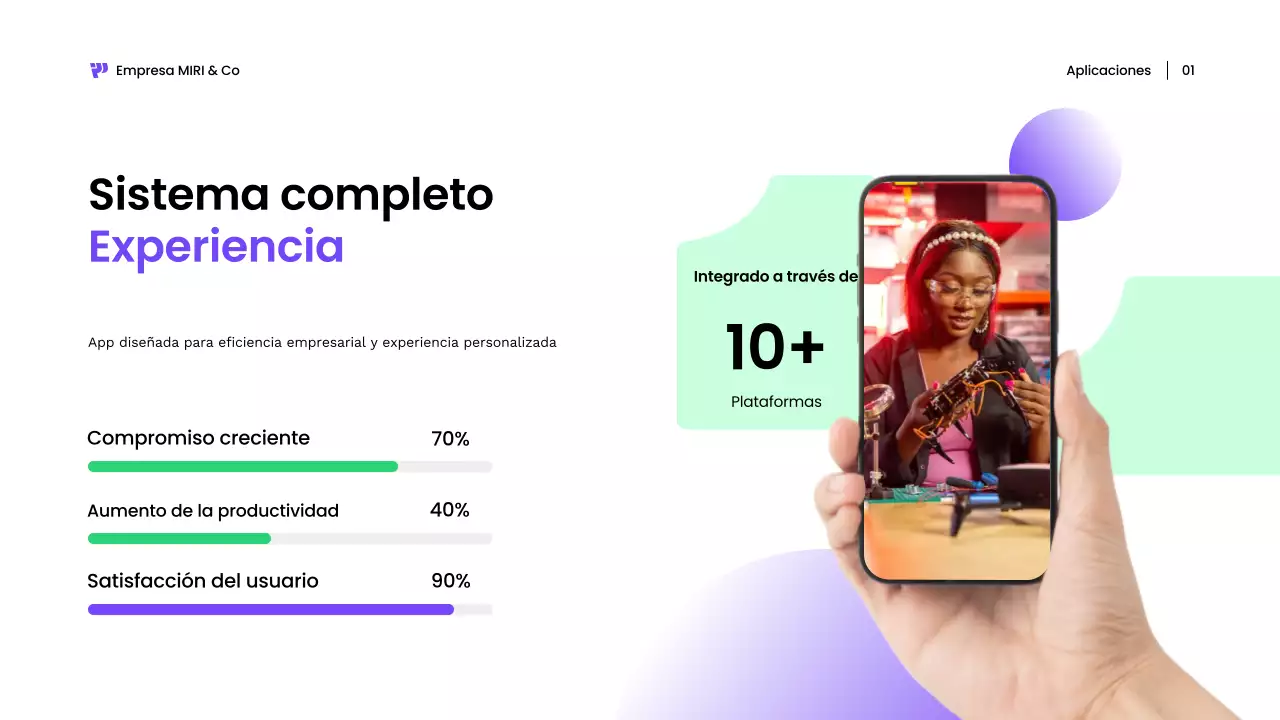 promoción multimedia moderna y ecológica