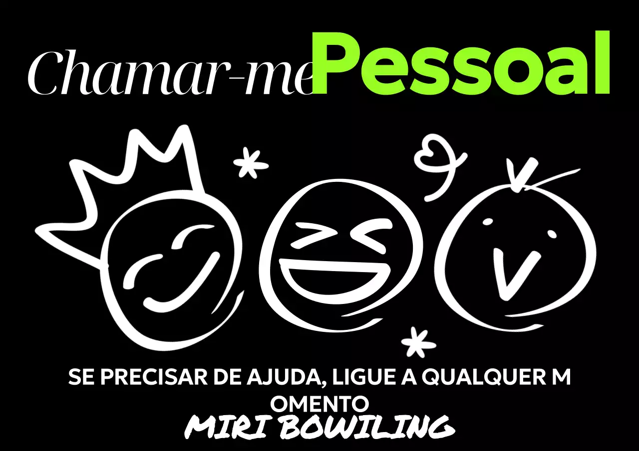 Promova anúncios de pessoal com ilustrações divertidas