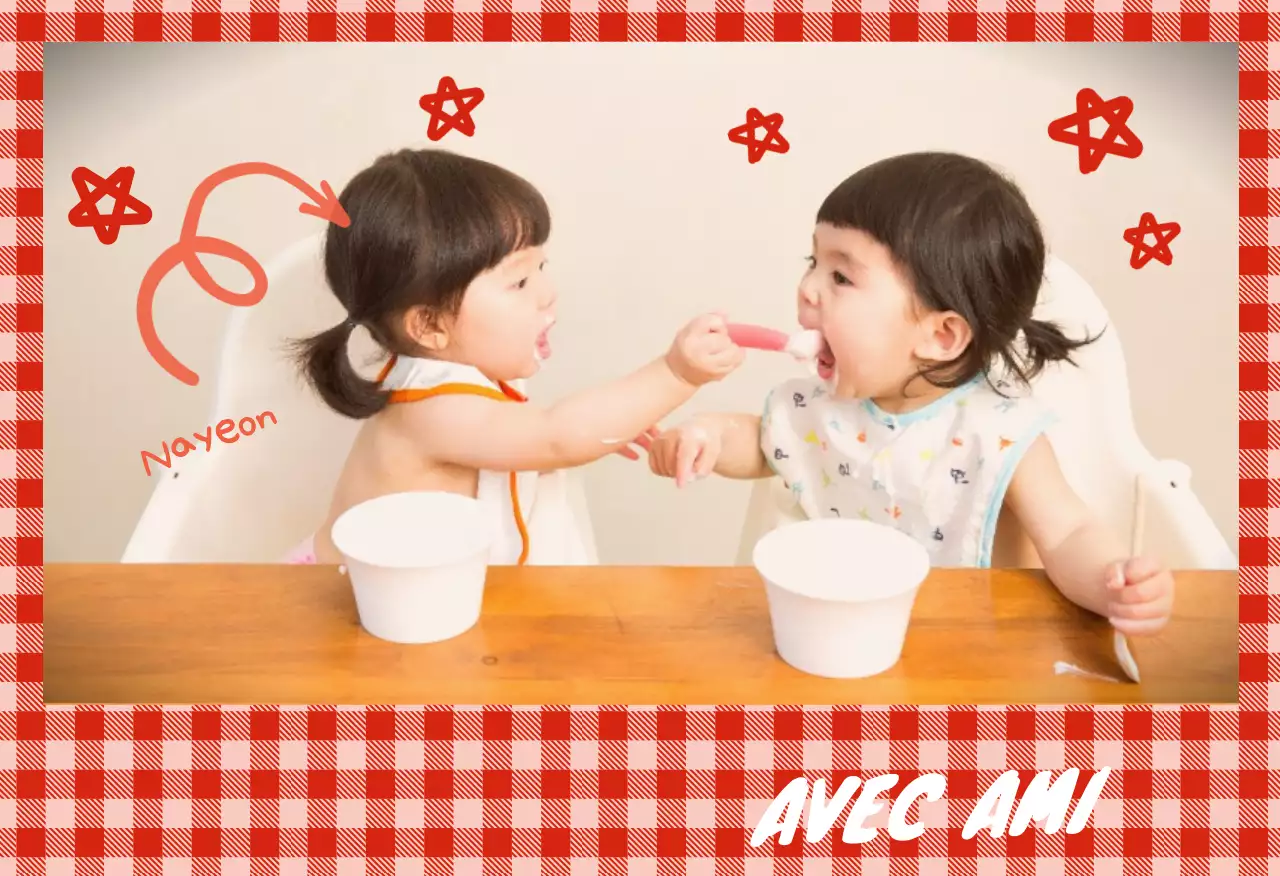 Cadre photo de famille blanc