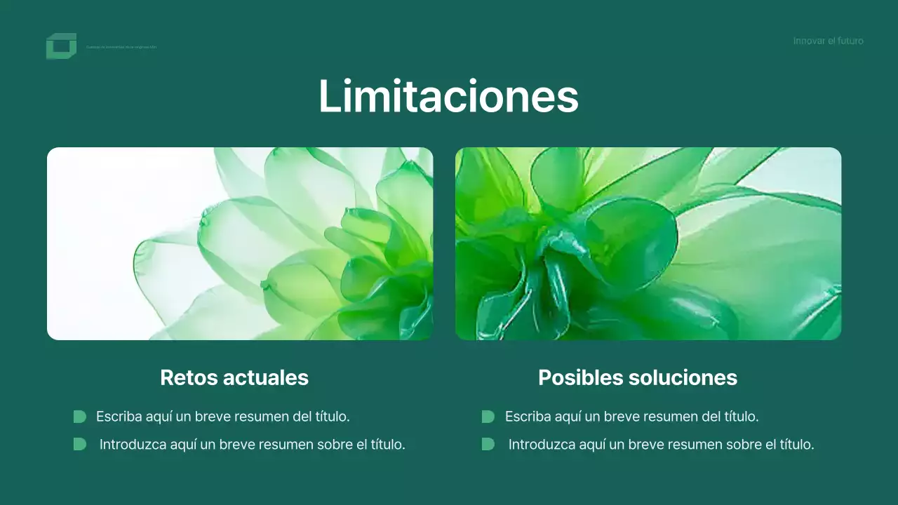 diseño moderno y ecológico para conferencias