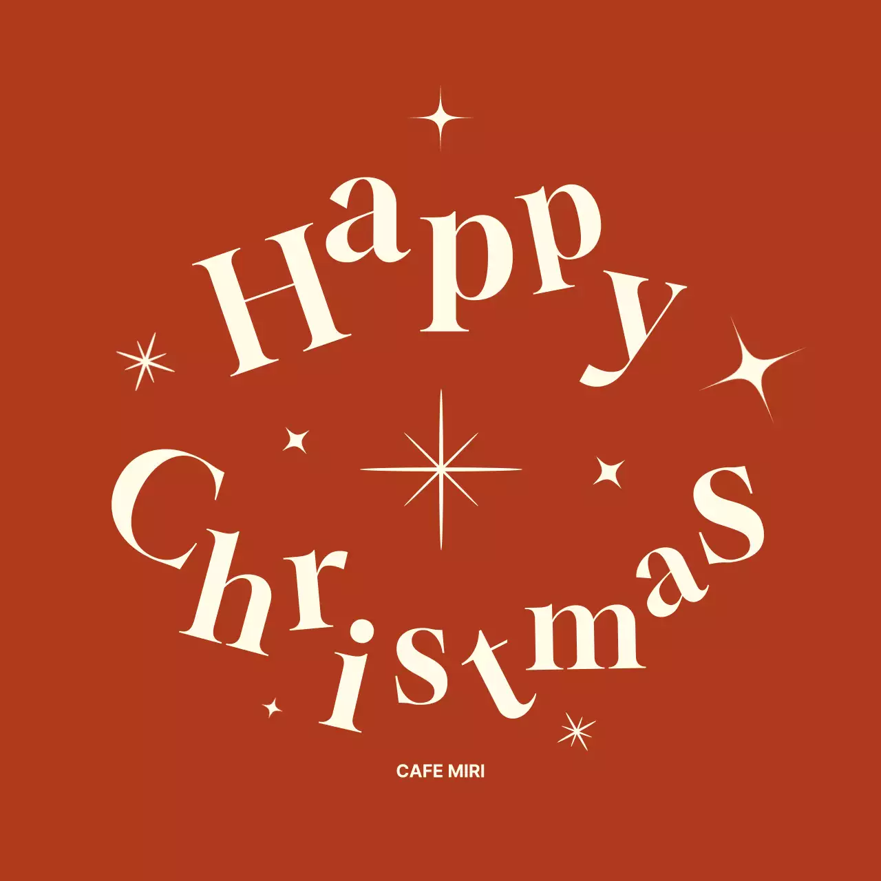 Rode Vintage Kerststickers