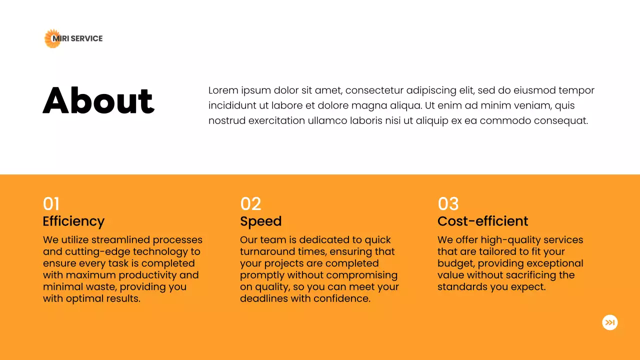 Orange Modern Delivery Presentation