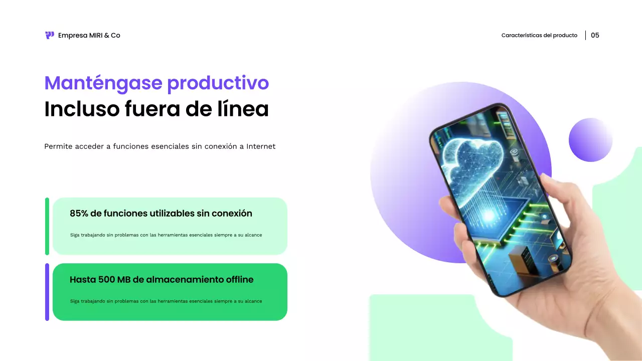 promoción multimedia moderna y ecológica