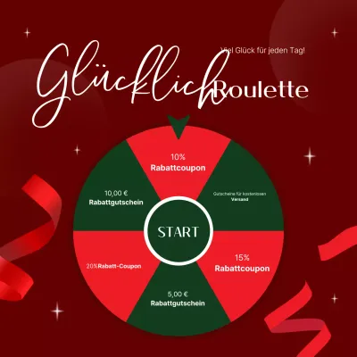 Red Modern Werbeveranstaltung