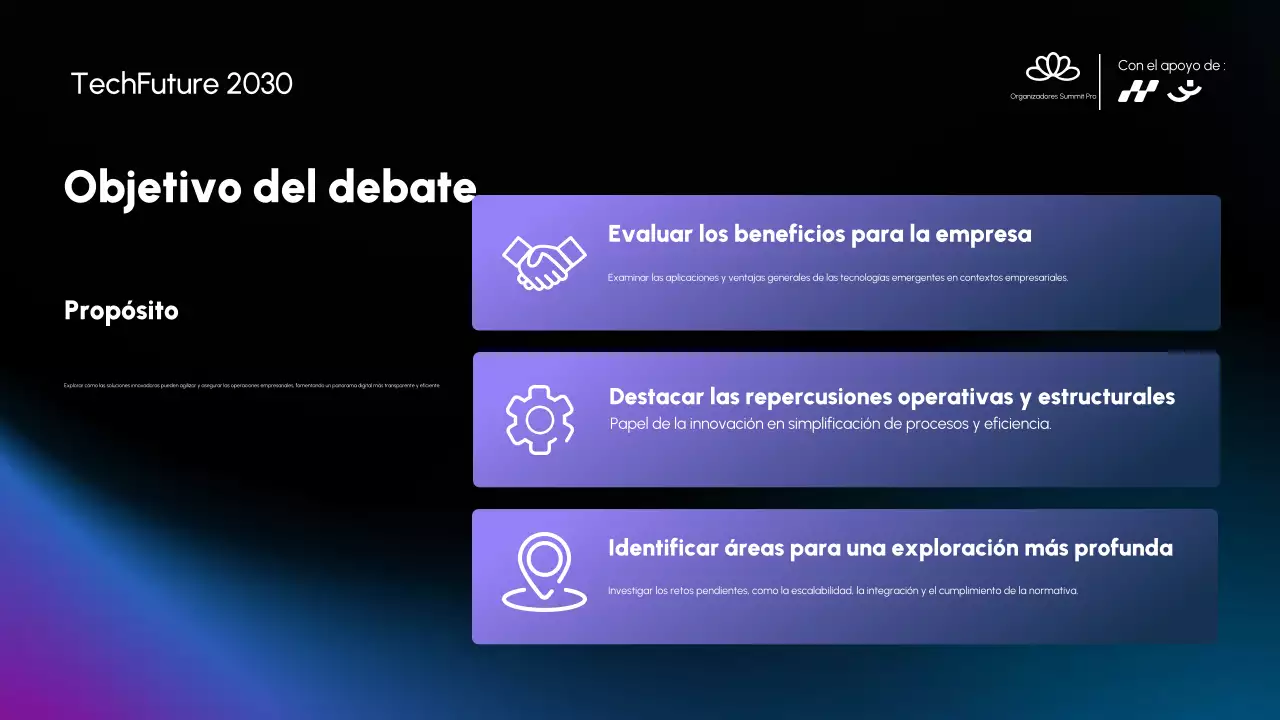 Anuncio de la Conferencia Blue Modern